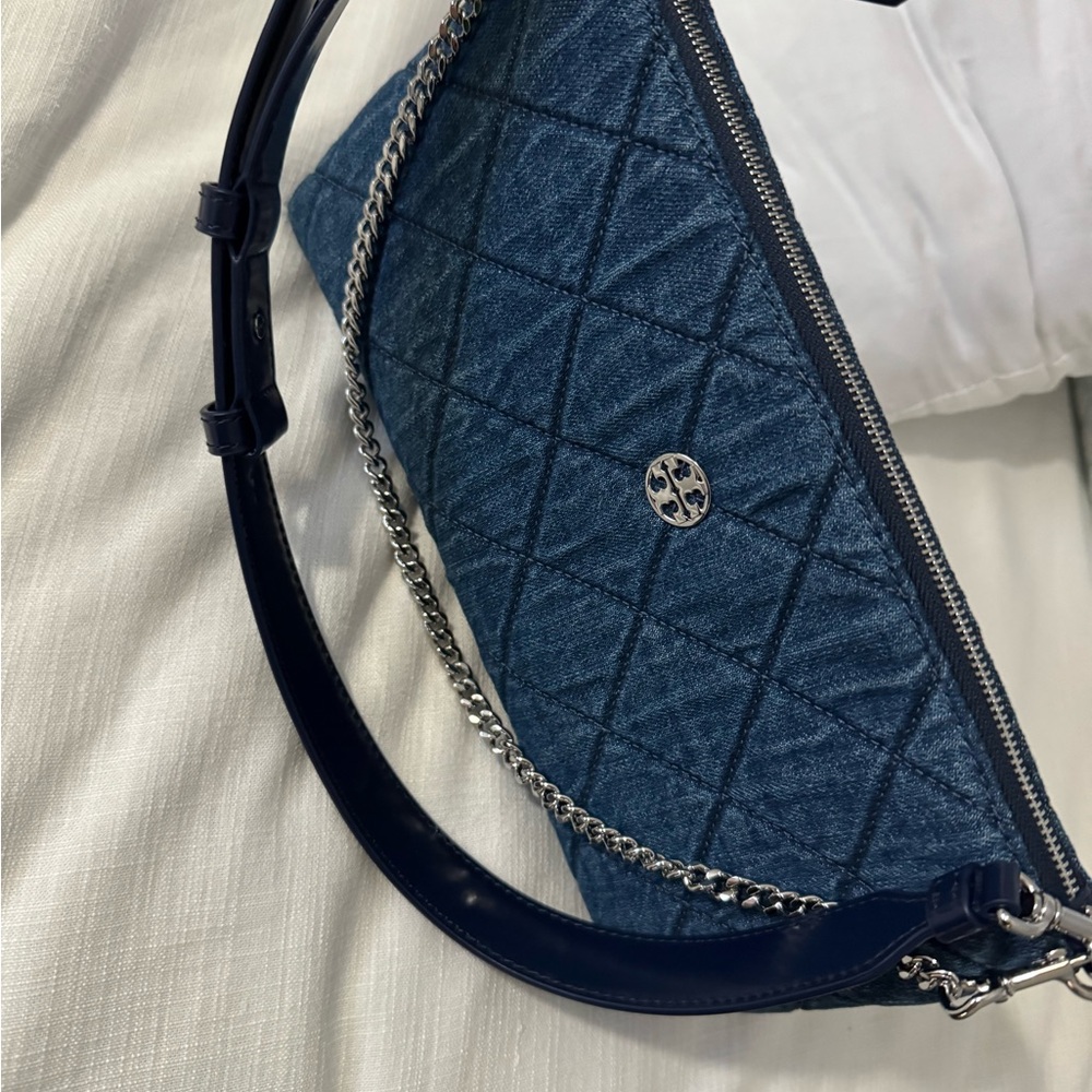 Tory Burch Denim Shoulder Bag